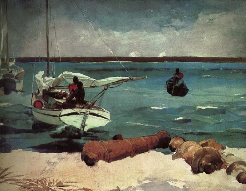 Winslow Homer Sea Norge oil painting art